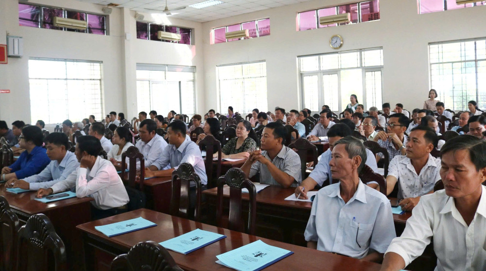 Đại biểu tham dự tập huấn