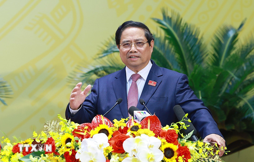 Thủ tướng Phạm Minh Chính. (Ảnh: Dương Giang/TTXVN)