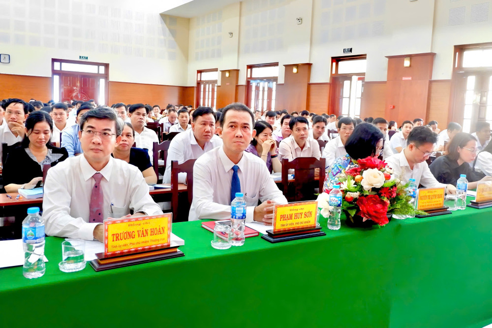 Đại biểu tham dự lớp bồi dưỡng 