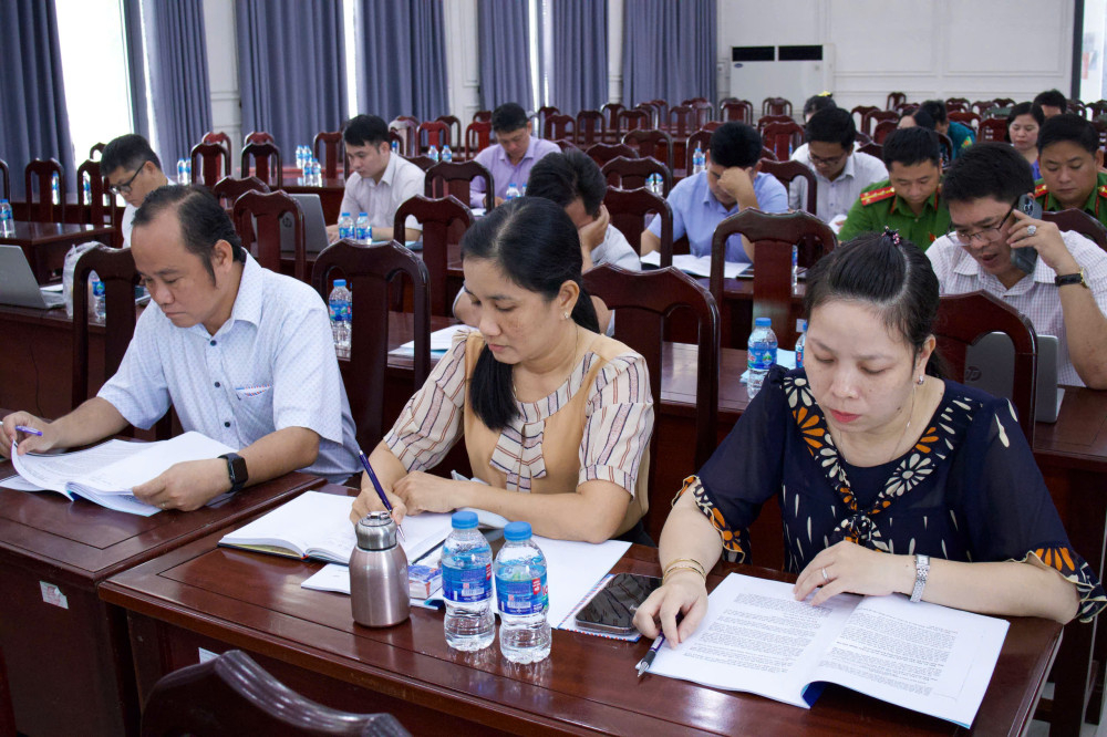 Đại biểu tham gia hội nghị