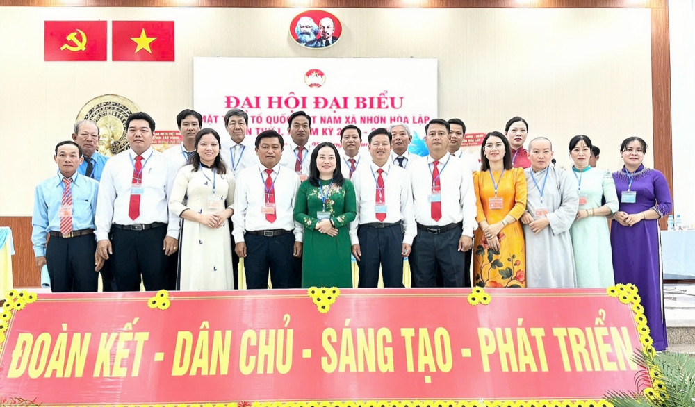 Các xã, phường đã hoàn thành việc tổ chức Đại hội đại biểu MTTQ Việt Nam cấp xã, nhiệm kỳ 2025-2030 bảo đảm đúng quy định và thể hiện sự đổi mới, dân chủ