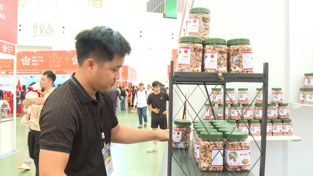 Sản phẩm hạt điều tạo ấn tượng cho các đối tác nước ngoài