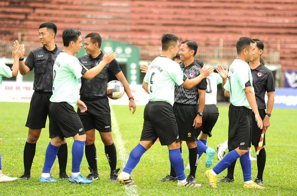 Hình ảnh đẹp trước các trận đấu