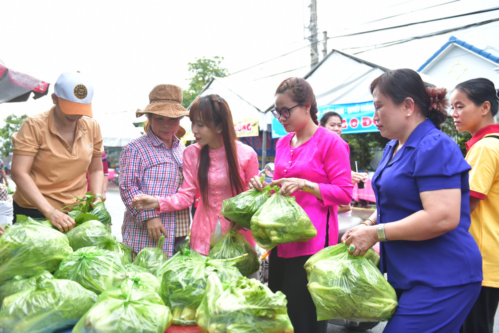 Nhiều du khách từ các tỉnh lân cận đến dự lễ giỗ, nhận những sản phẩm quê hương và tham gia các hoạt động văn hóa - nghệ thuật như chương trình ca nhạc và đờn ca tài tử; trưng bày sản phẩm OCOP, sản phẩm đặc trưng của địa phương; gian hàng ẩm thực “0 đồng” 