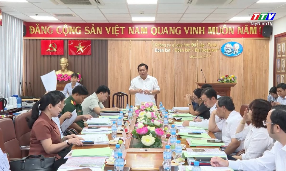 Thẩm định hồ sơ điều chỉnh quy hoạch đô thị trên địa bàn tỉnh