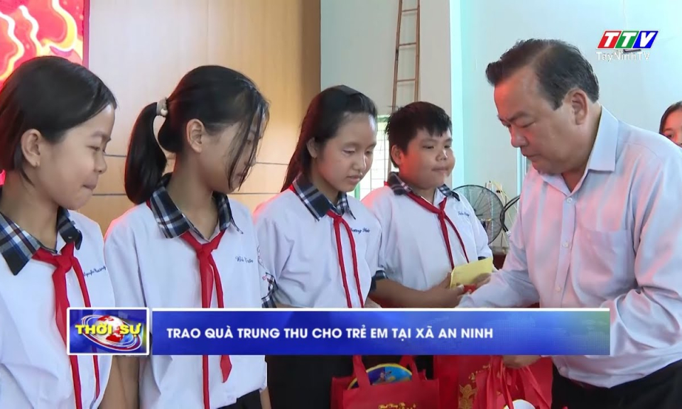 Trao quà Trung thu cho trẻ em tại xã An Ninh