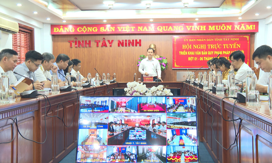 Sở Tư pháp triển khai các văn bản pháp luật mới đợt 1