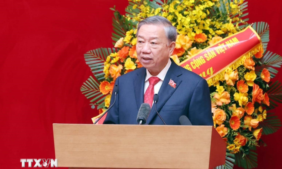 Toàn văn phát biểu của Tổng Bí thư Tô Lâm tại Đại hội Đảng bộ Công an Trung ương