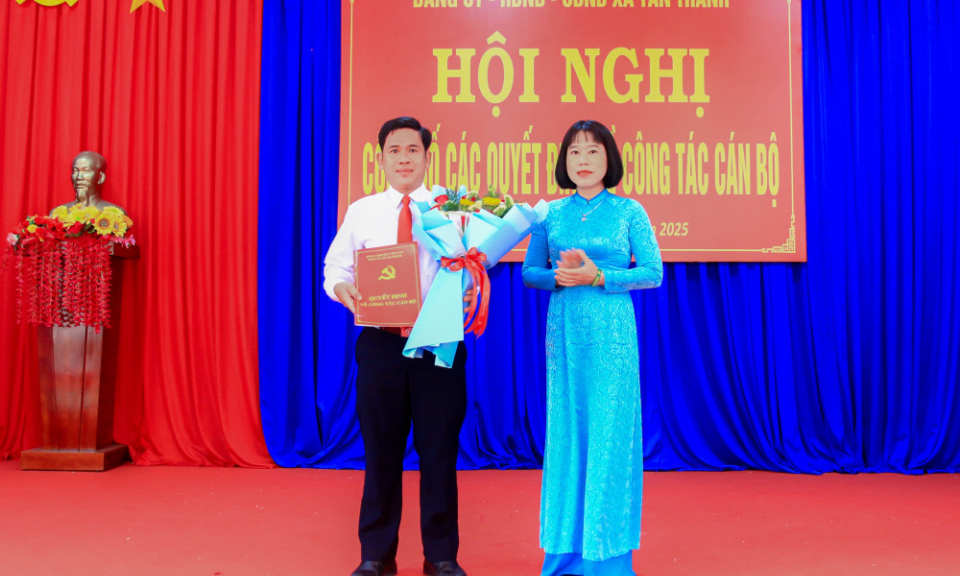 Ông Võ Châu Thông giữ chức vụ Phó Chủ tịch UBND xã Tân Thành