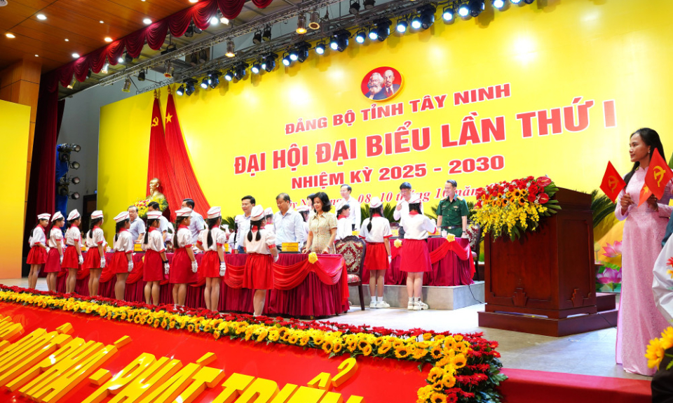 Tổng duyệt chương trình Đại hội đại biểu Đảng bộ tỉnh Tây Ninh lần thứ I, nhiệm kỳ 2025-2030