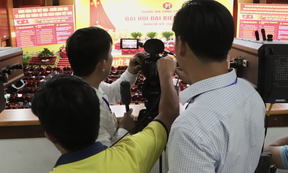 Bảo đảm thông tin thông suốt tại Đại hội đại biểu Đảng bộ tỉnh Tây Ninh lần thứ I, nhiệm kỳ 2025-2030