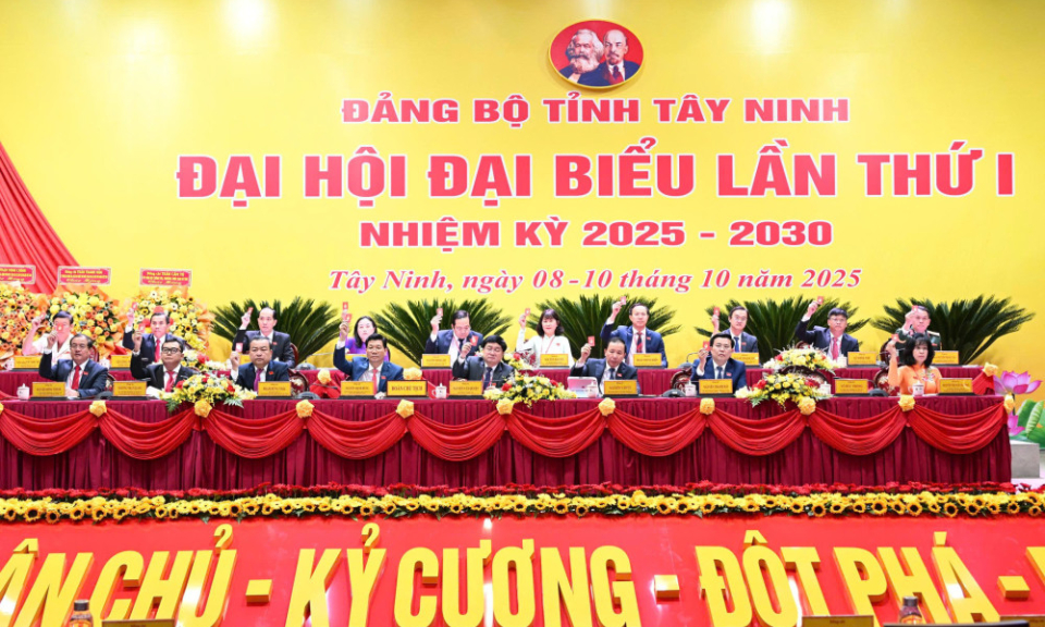 Đại hội đại biểu Đảng bộ tỉnh Tây Ninh bắt đầu phiên trù bị