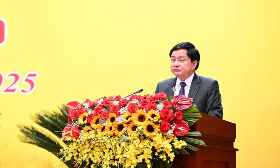 Bài phát biểu khai mạc Đại hội đại biểu Đảng bộ tỉnh lần I, nhiệm kỳ 2025 - 2030 của đồng chí Bí thư Tỉnh ủy Nguyễn Văn Quyết