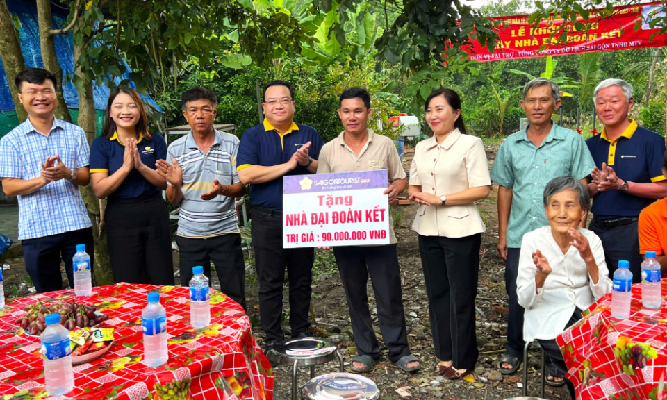 Khởi công xây dựng nhà Đại đoàn kết tại Phường Trảng Bàng