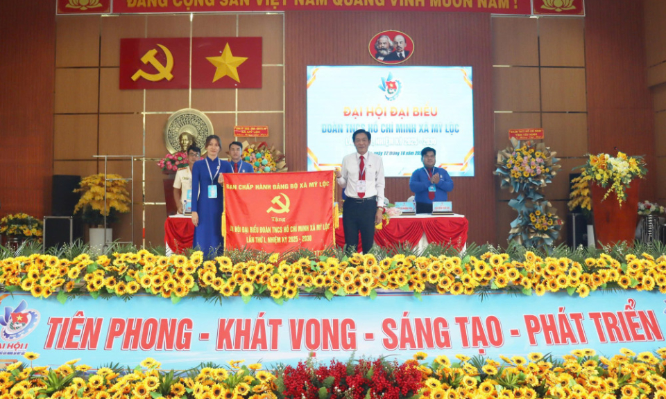 Đại hội Đoàn TNCS HCM xã Mỹ Lộc, xã Phước Lý nhiệm kỳ 2025 - 2030