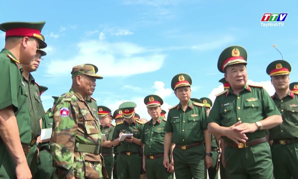 Đảm bảo Giao lưu hữu nghị quốc phòng biên giới Việt Nam – Campuchia trang trọng, chu đáo