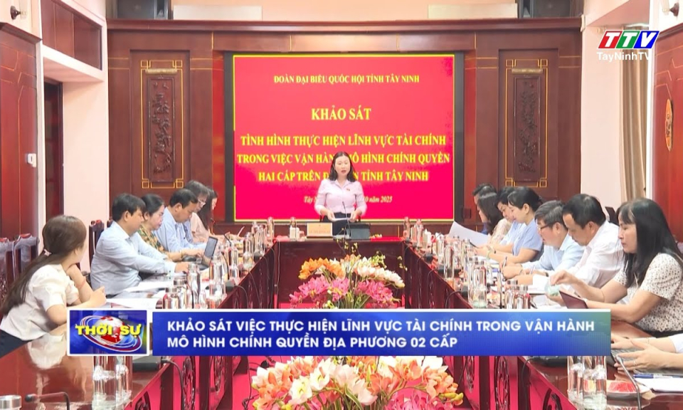 Khảo sát việc thực hiện lĩnh vực tài chính trong vận hành mô hình chính quyền địa phương 02 cấp