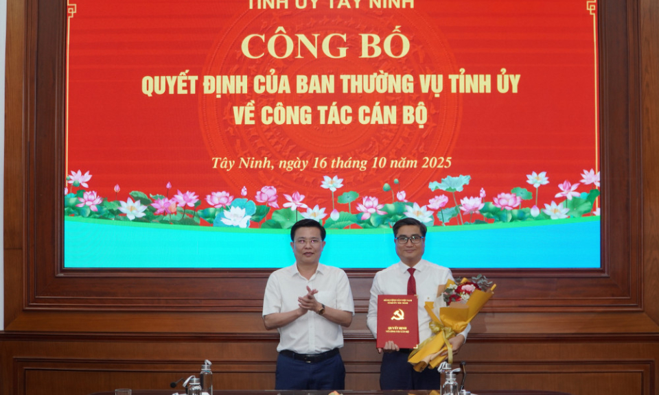 Tây Ninh có tân Chủ tịch Hội Nông dân tỉnh