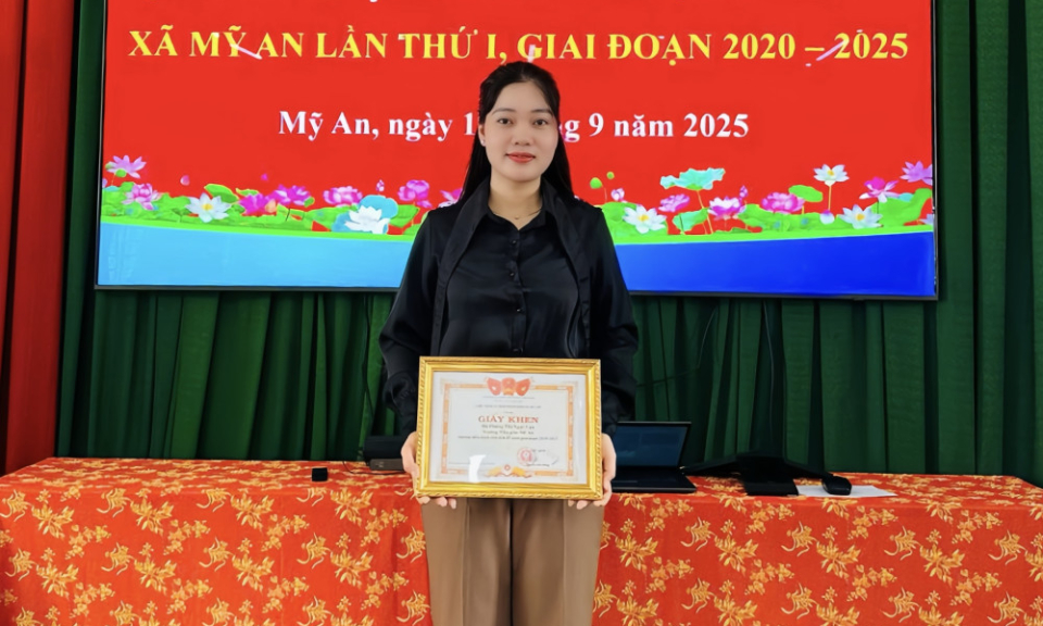 Cô giáo tận tụy với nghề, tận tâm với trẻ