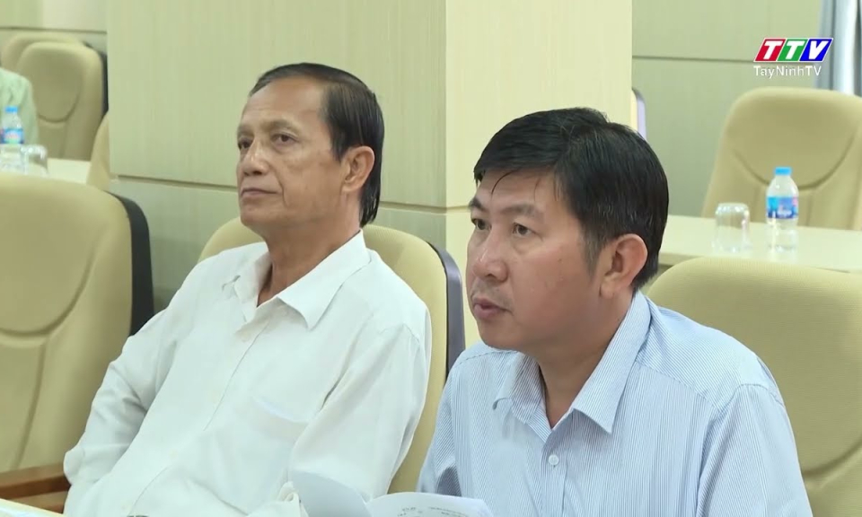 Đoàn ĐBQH tỉnh Tây Ninh lấy ý kiến đóng góp các dự thảo Luật