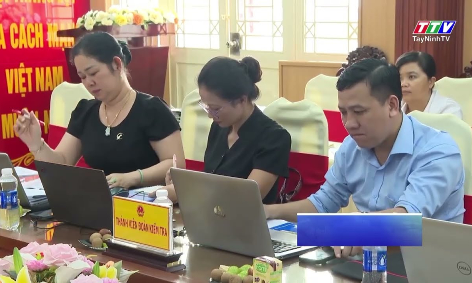 Kiểm tra công tác cải cách hành chính tại xã Mỹ Lộc
