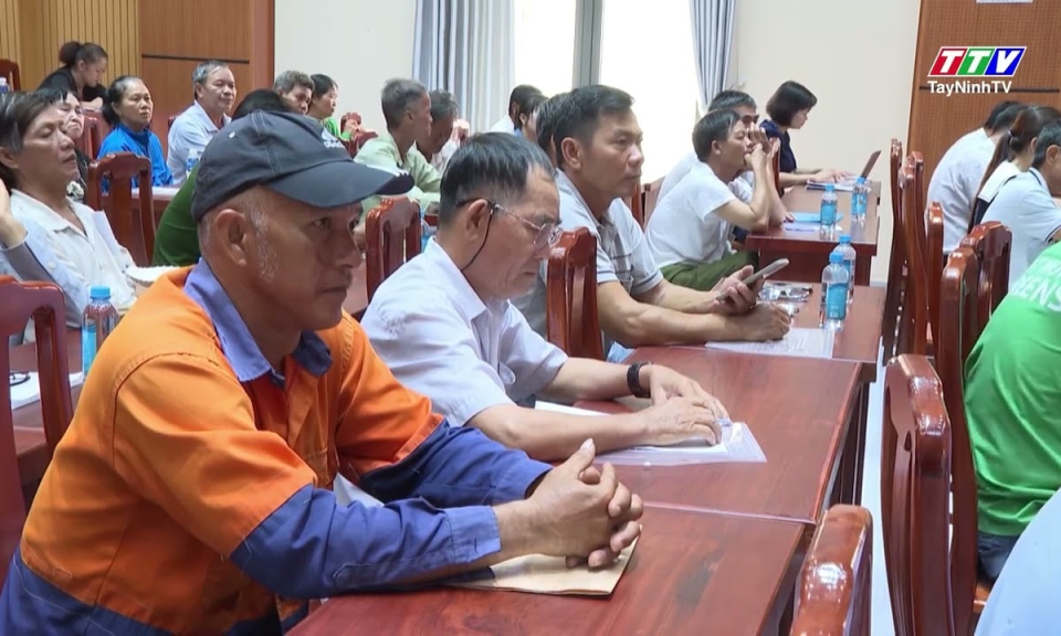 Xã Dương Minh Châu: Công bố chủ trương đầu tư Dự án Nhà máy điện mặt trời Dầu Tiếng 5