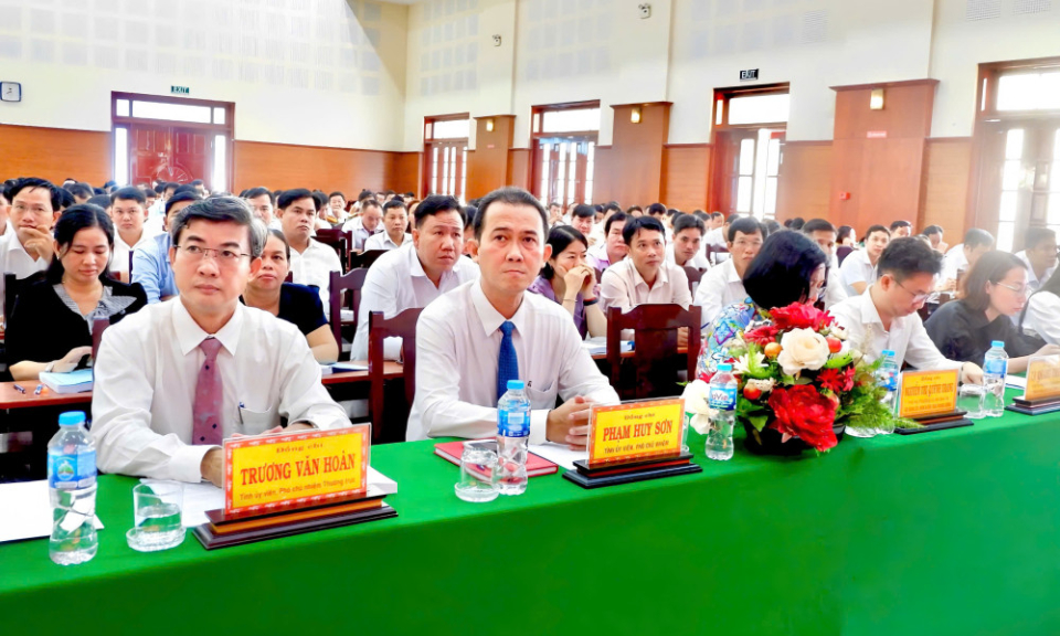 Khai giảng lớp bồi dưỡng nghiệp vụ chuyên sâu về công tác kiểm tra, giám sát