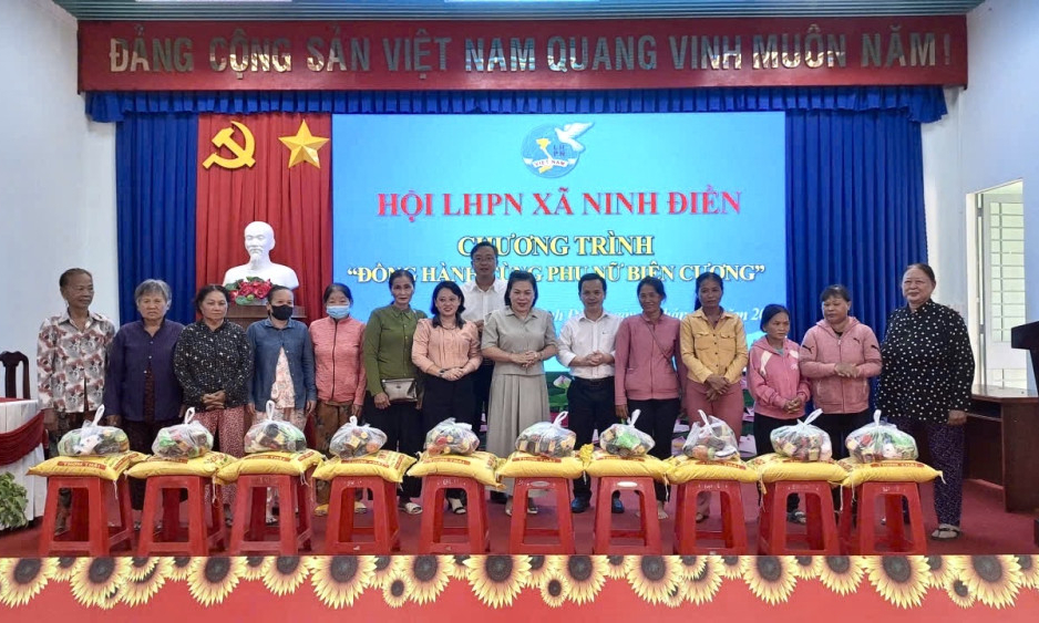 Xã Ninh Điền đồng hành cùng phụ nữ biên cương