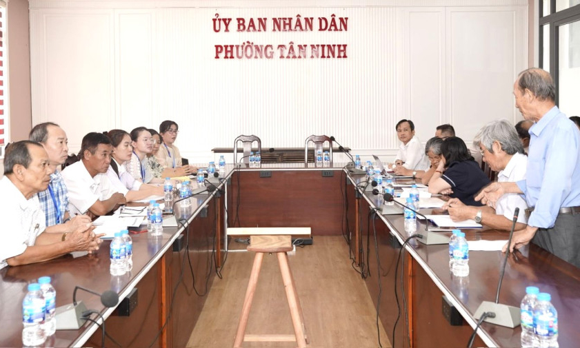 Kiểm tra, giám sát công tác lập bảng kê Tổng điều tra kinh tế năm 2026 tại phường Tân Ninh, phường Bình Minh