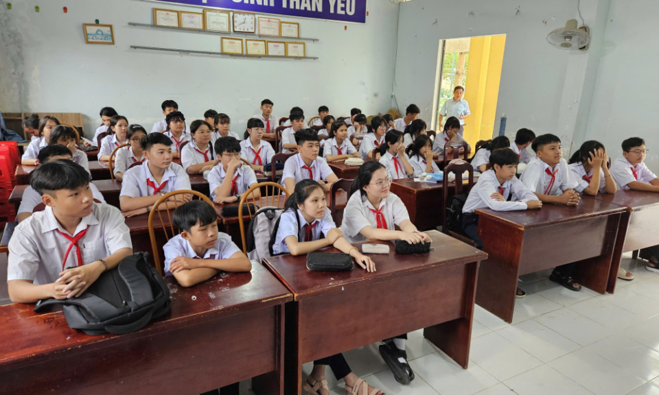 'Tiết học pháp luật' - Cách làm mới trong công tác tuyên truyền pháp luật
