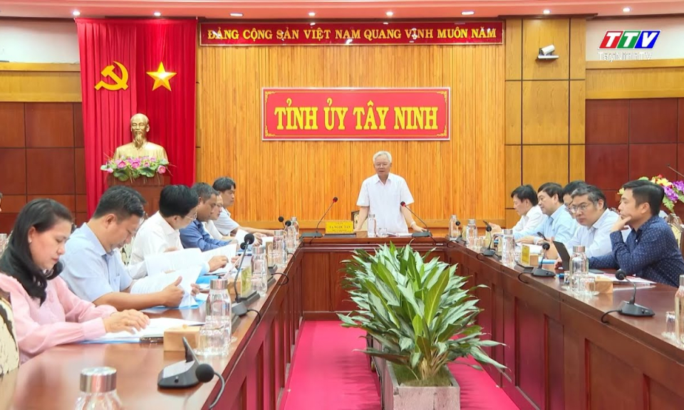 Lãnh đạo tỉnh góp ý dự thảo Chương trình nghiên cứu khoa học lý luận chính trị giai đoạn 2026-2030