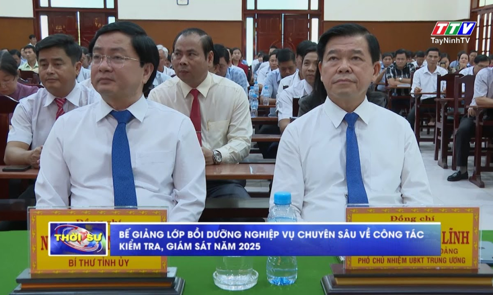 Bế giảng Lớp bồi dưỡng nghiệp vụ chuyên sâu về công tác kiểm tra, giám sát năm 2025