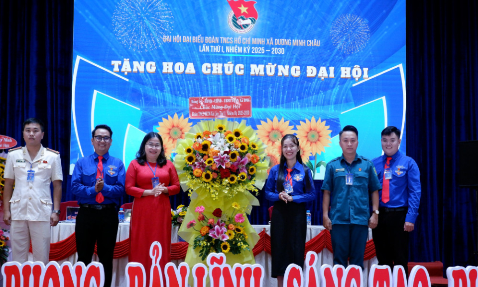 Chị Hồ Tường Vy giữ chức Bí thư Đoàn TNCS Hồ Chí Minh xã Dương Minh Châu