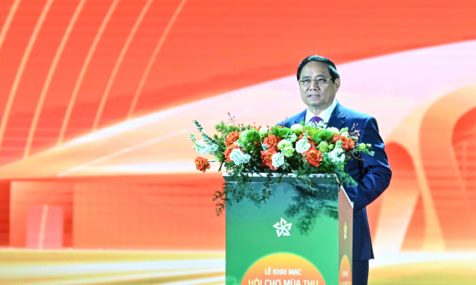 Thủ tướng Chính phủ Phạm Minh Chính dự khai mạc Hội chợ Mùa Thu năm 2025