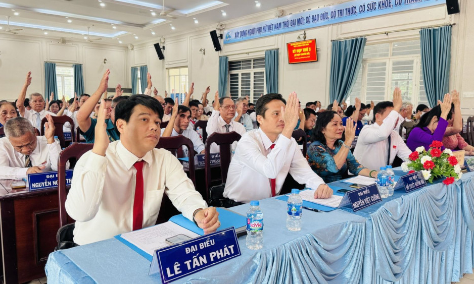 Kỳ họp thứ 3 HĐND phường Tân Ninh: Thông qua 3 Nghị quyết