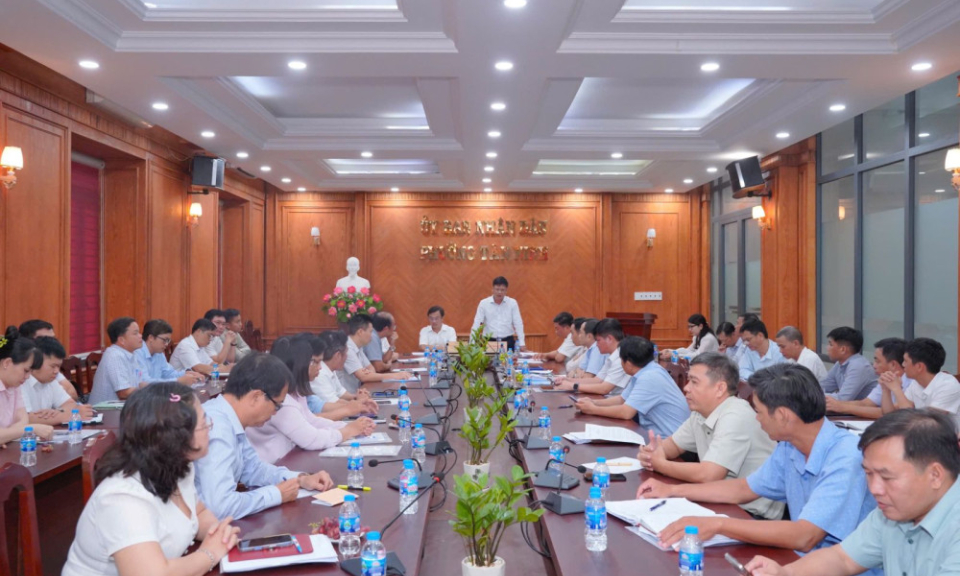 Tăng cường phối hợp, đẩy nhanh tiến độ giải phóng mặt bằng tại các phường Tân Ninh, Bình Minh và Ninh Thạnh