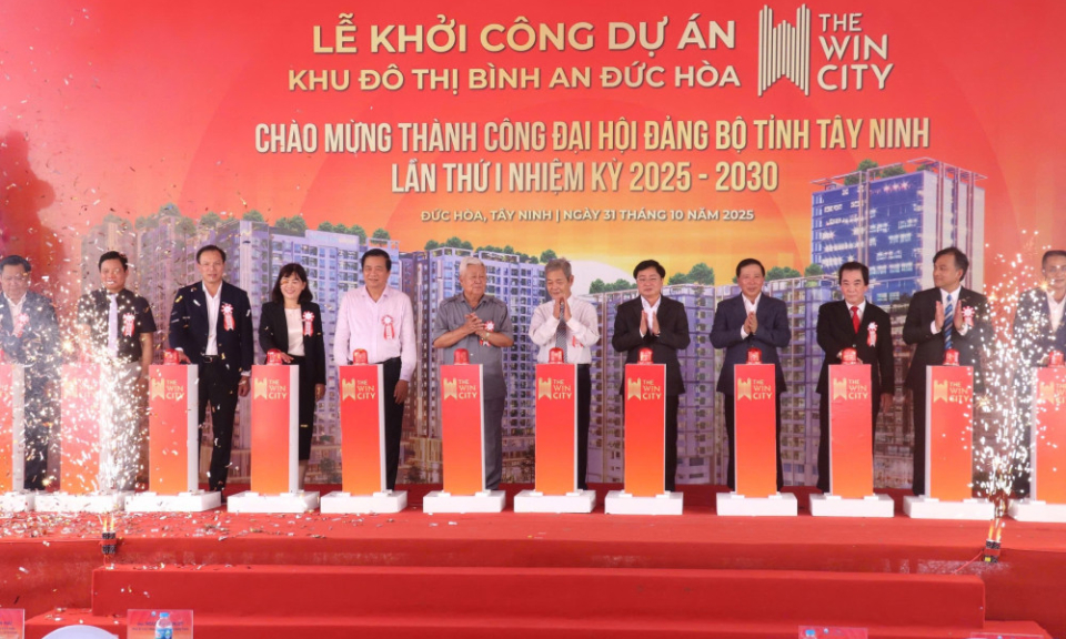 Khởi công dự án Khu đô thị Bình An Đức Hòa (The Win City)