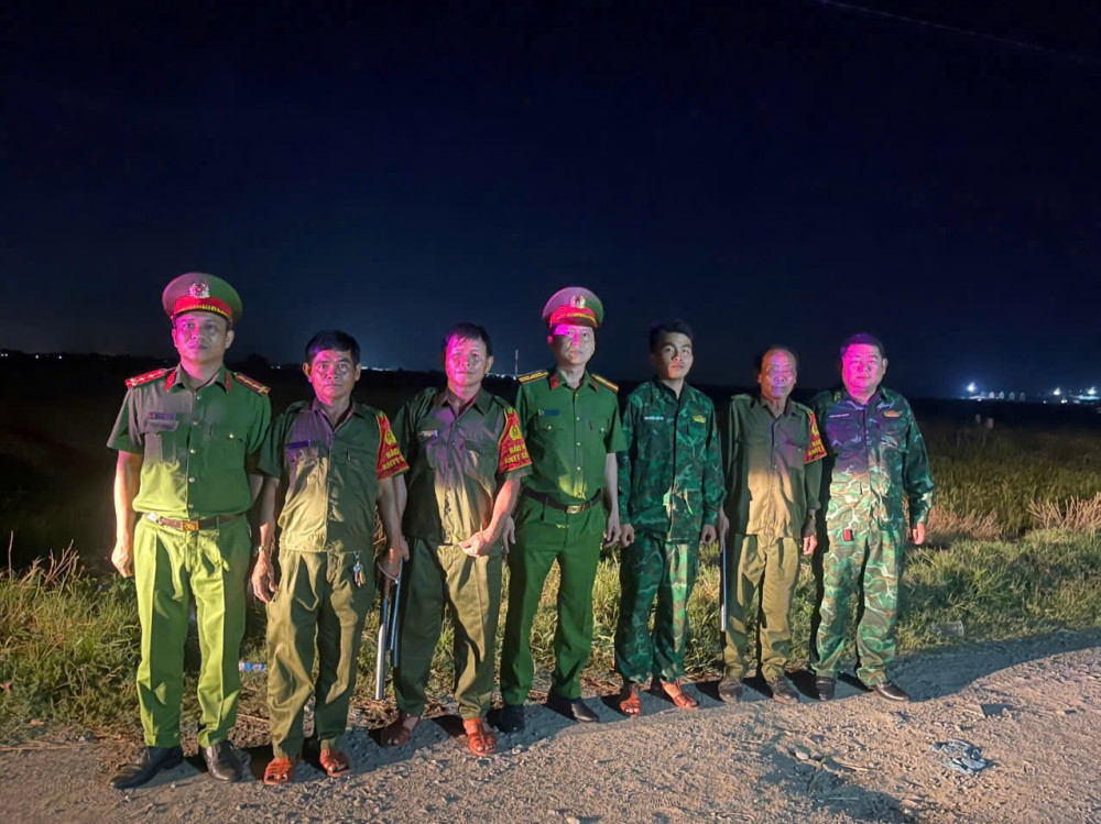 Lực lượng chức năng tăng cường tuần tra vào ban đêm