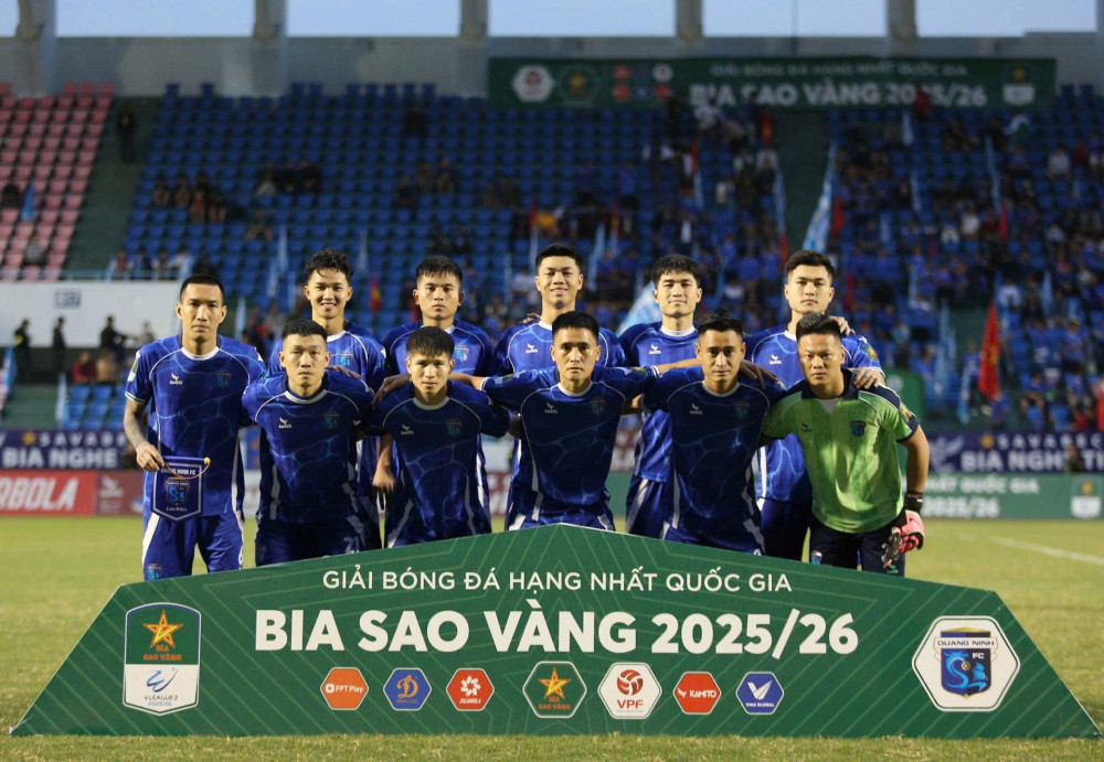 Đội hình ra sân của Quảng Ninh