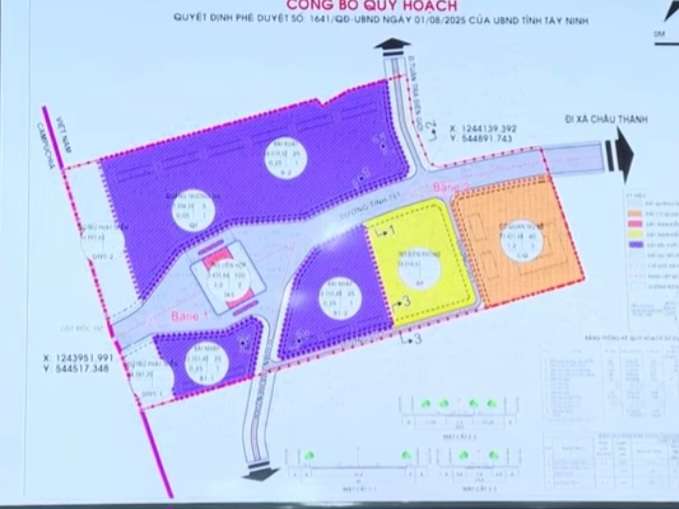 Quy hoạch chi tiết dự án đầu tư xây dựng Cửa khẩu chính Phước Tân