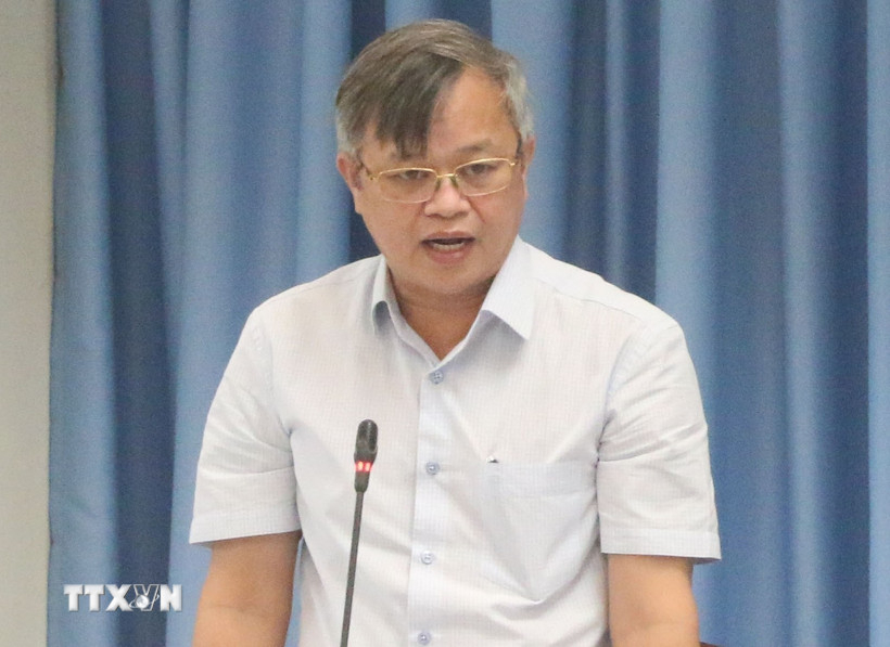 Nguyên Ủy viên Ban Thường vụ Tỉnh ủy, Trưởng Ban Tuyên giáo và Dân vận Tỉnh ủy, Giám đốc Sở Kế hoạch và Đầu tư tỉnh Đồng Nai Cao Tiến Dũng bị khai trừ ra khỏi Đảng. (Ảnh: Công Phong/TTXVN)