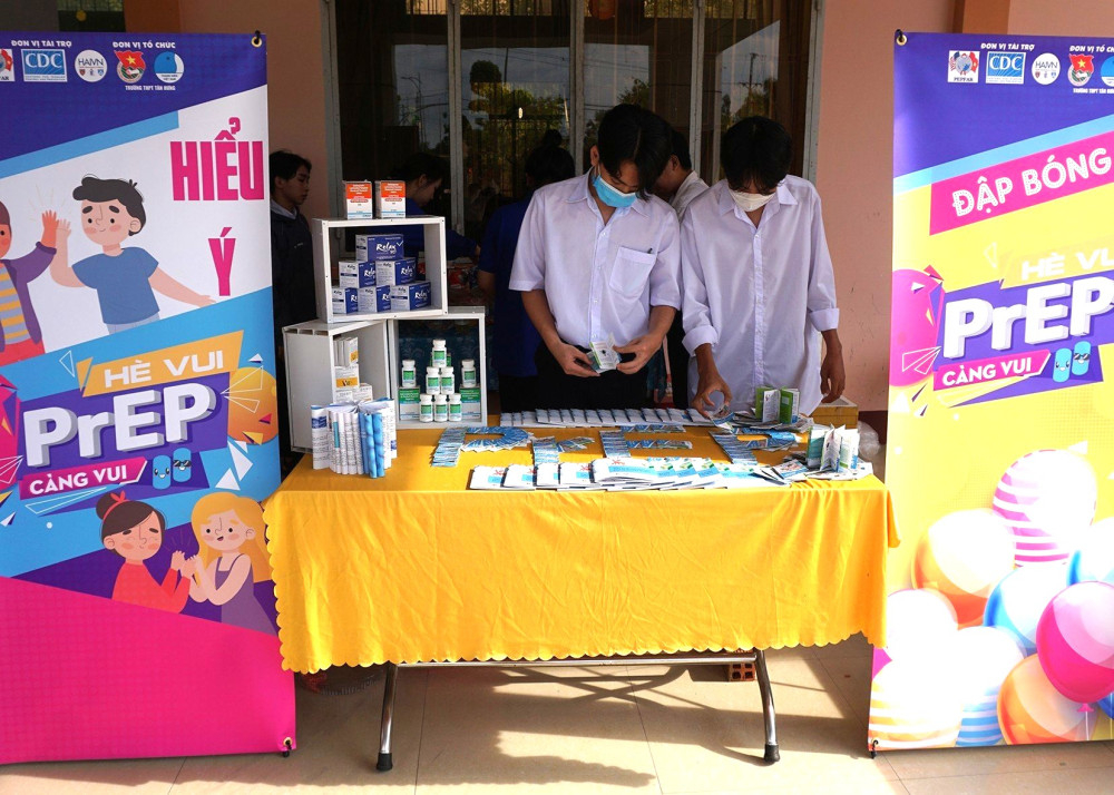 Ngành Y tế đang mở rộng mô hình tiếp cận trong dự phòng HIV tại cộng đồng