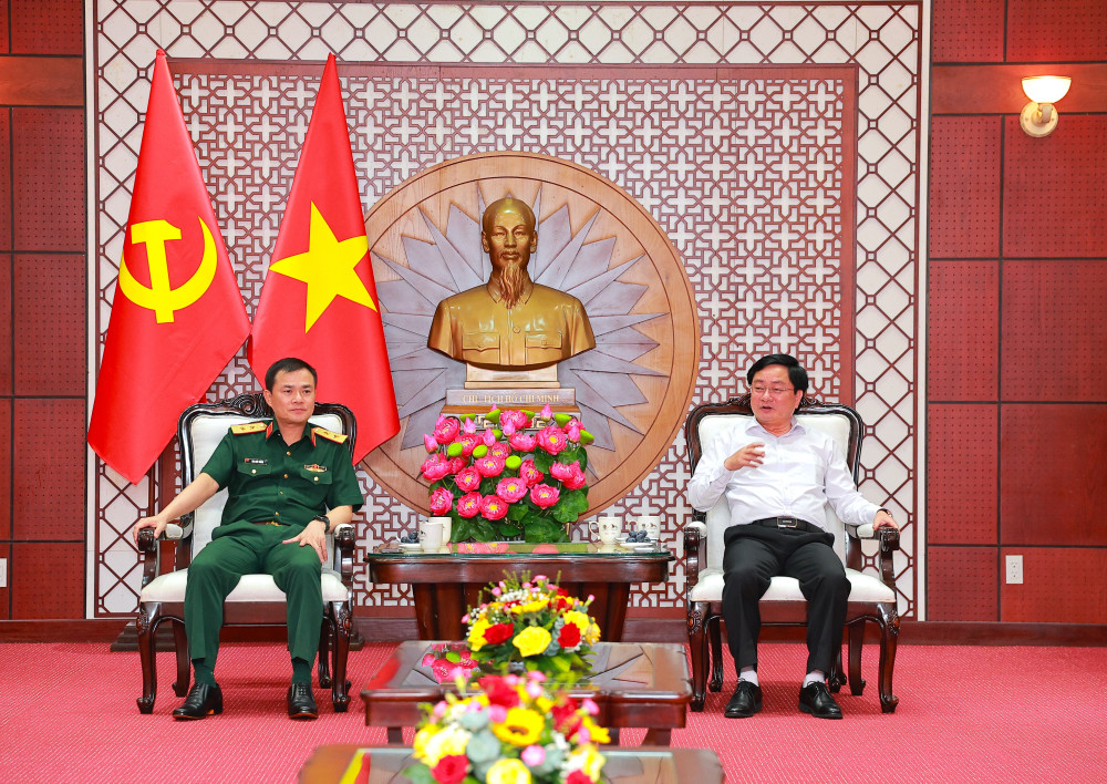 Thay mặt lãnh đạo tỉnh Tây Ninh, Bí thư Tỉnh ủy Nguyễn Văn Quyết ghi nhận, cảm ơn những tình cảm của Tập đoàn Viettel dành cho tỉnh Tây Ninh