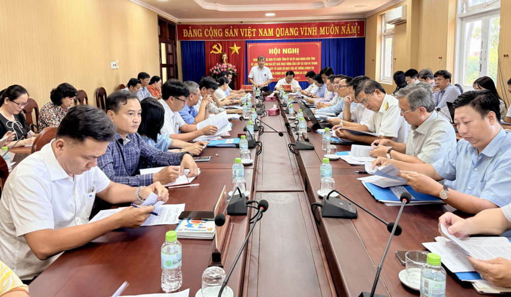 Đại biểu tham dự buổi làm việc