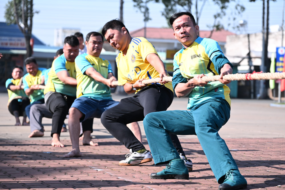 Các môn thi đấu diễn ra hấp dẫn