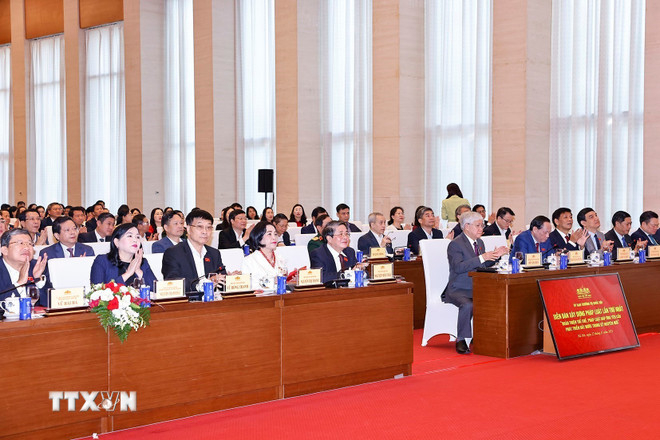 Đại biểu dự diễn đàn (Ảnh: Doãn Tấn/TTXVN)