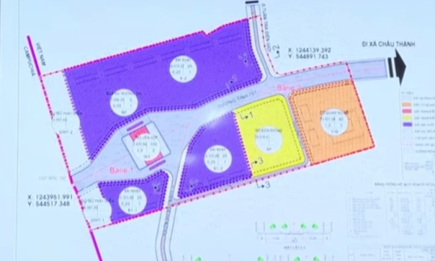 Tây Ninh: Gần 300 tỉ đồng xây dựng Cửa khẩu chính Phước Tân