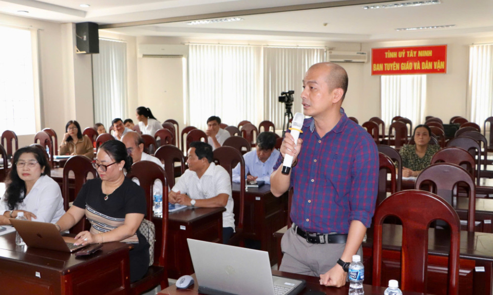 Liên hiệp các Hội Khoa học và Kỹ thuật tỉnh đóng góp Văn kiện Đại hội XIV của Đảng