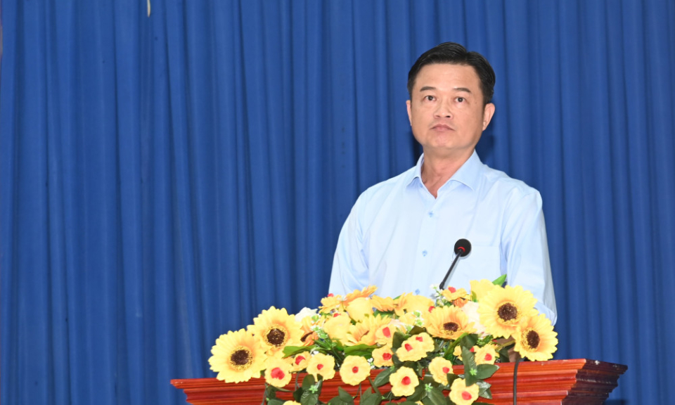 Đảng ủy phường Hoà Thành tổ chức hội nghị tiếp xúc, đối thoại với Nhân dân