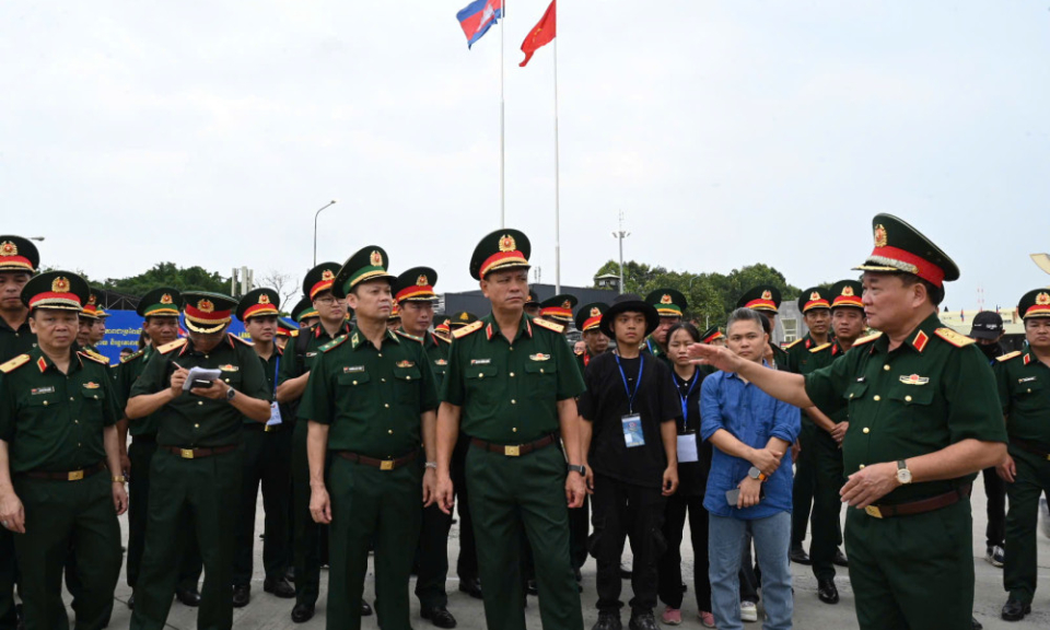 Tổng duyệt Chương trình giao lưu hữu nghị quốc phòng biên giới Việt Nam - Campuchia lần thứ hai, năm 2025